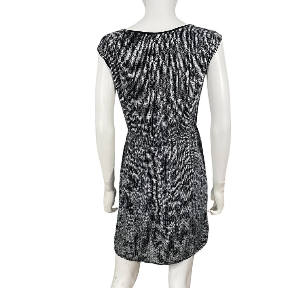 ZARA BASIC Sleeveless White Tiny Dots Dress Size S - Picture 5 of 8